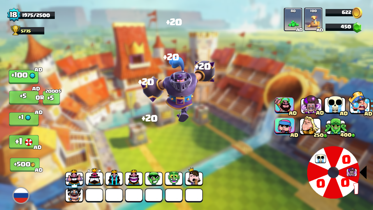 Clicker Evolution Roale Clahs — screenshot 4