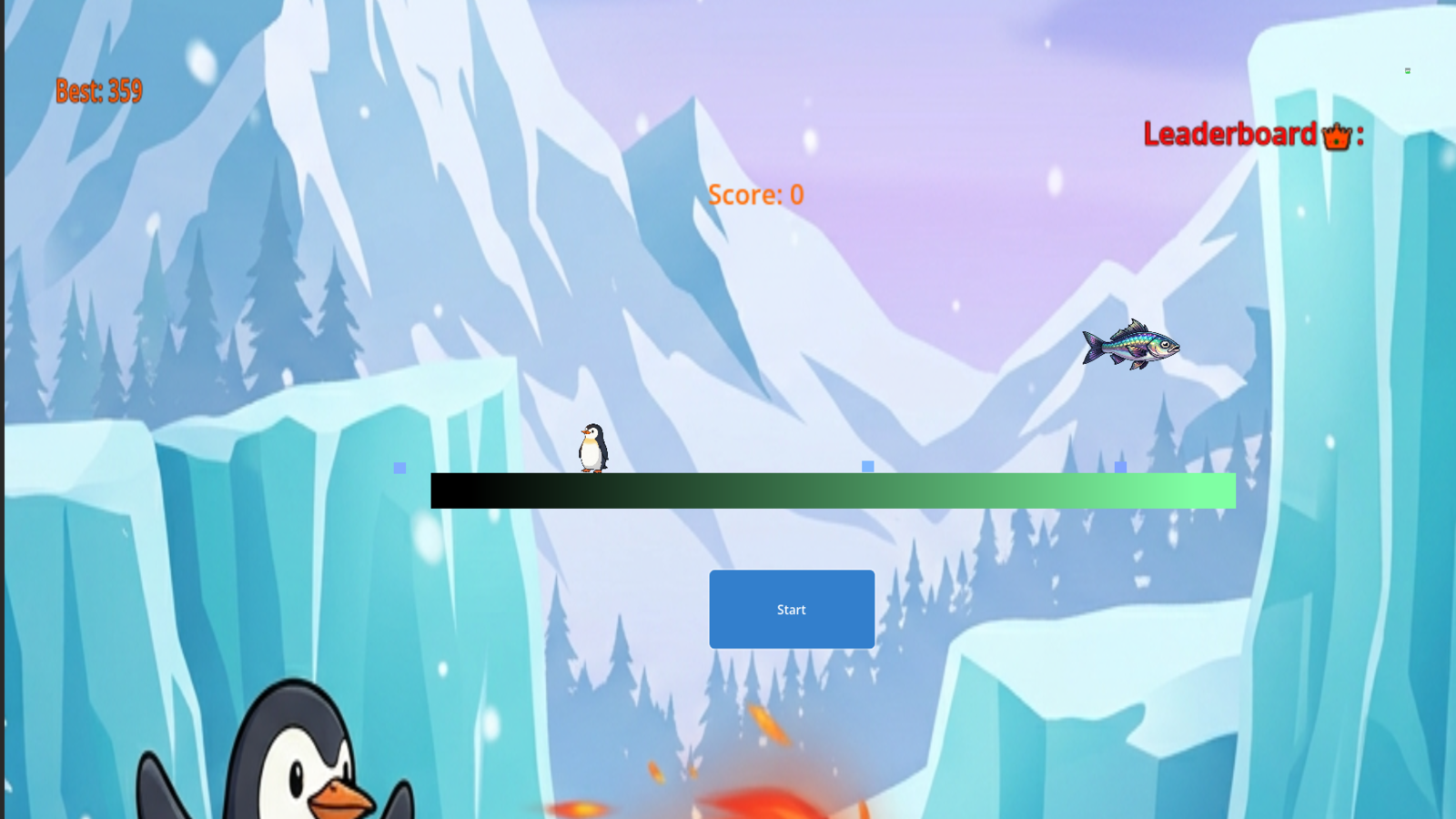 Penguin Rope Balance — screenshot 2