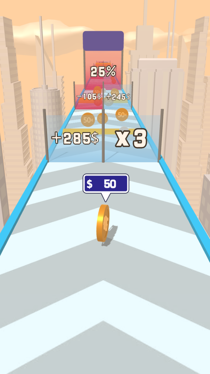 Coin Roll Rush: 3D Runner screenshot 4