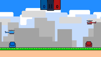 Flappy Helicopter 2 Player