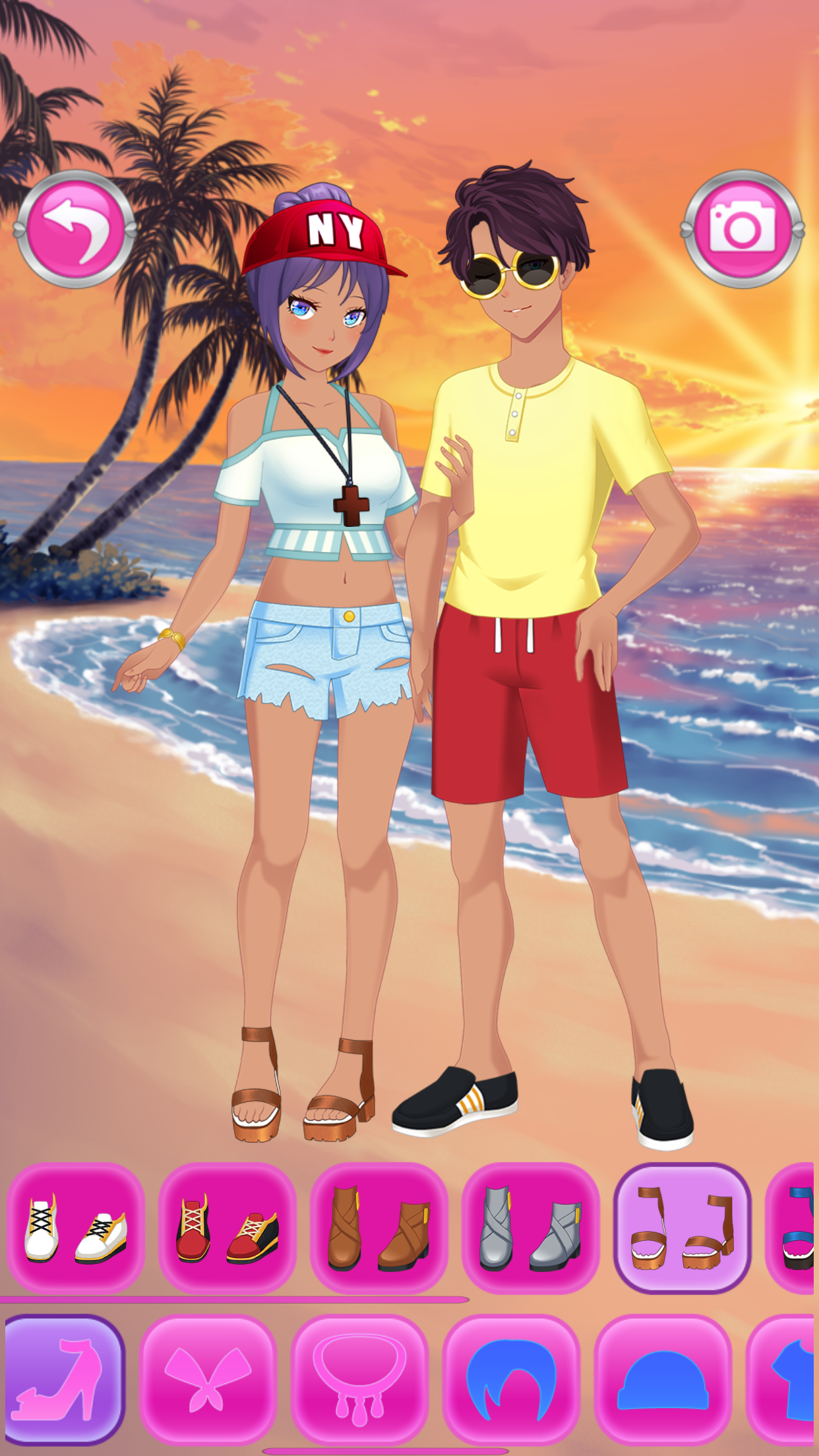 Anime Couples Dress Up screenshot 7