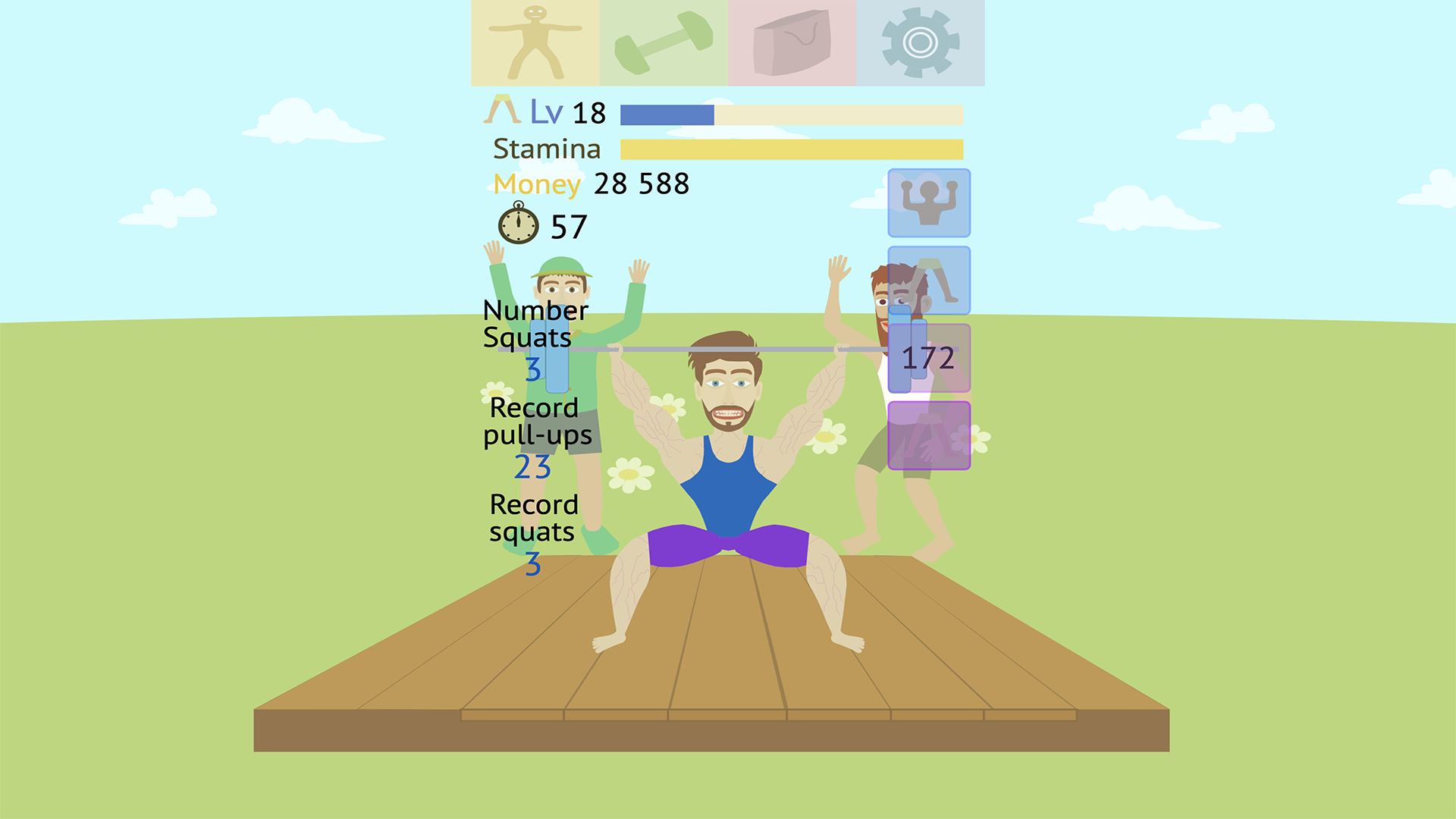 Muscle Clicker screenshot