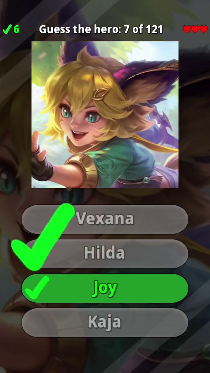 Mobile Legends heroes - quiz screenshot 14