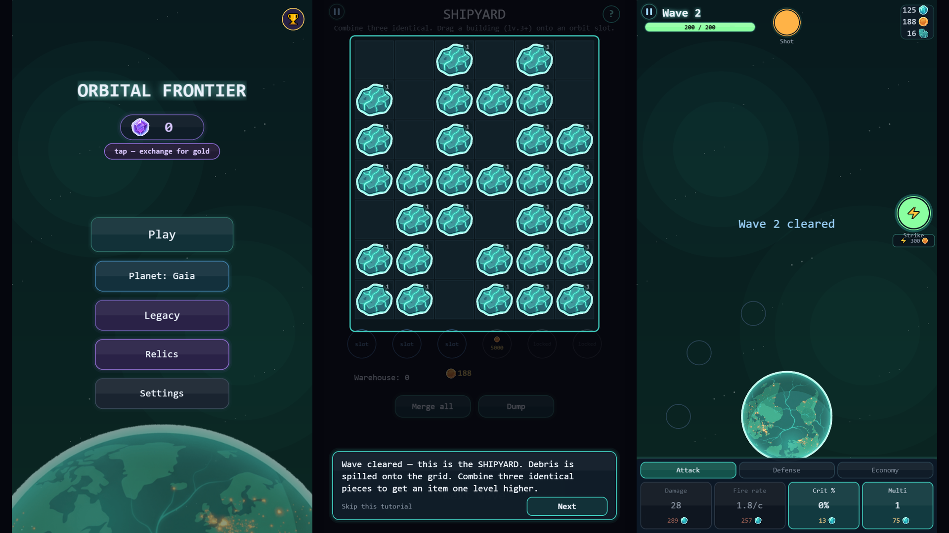 Orbital Frontier — screenshot 1