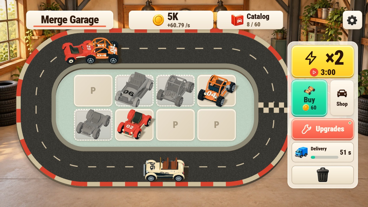 Merge Garage screenshot 1