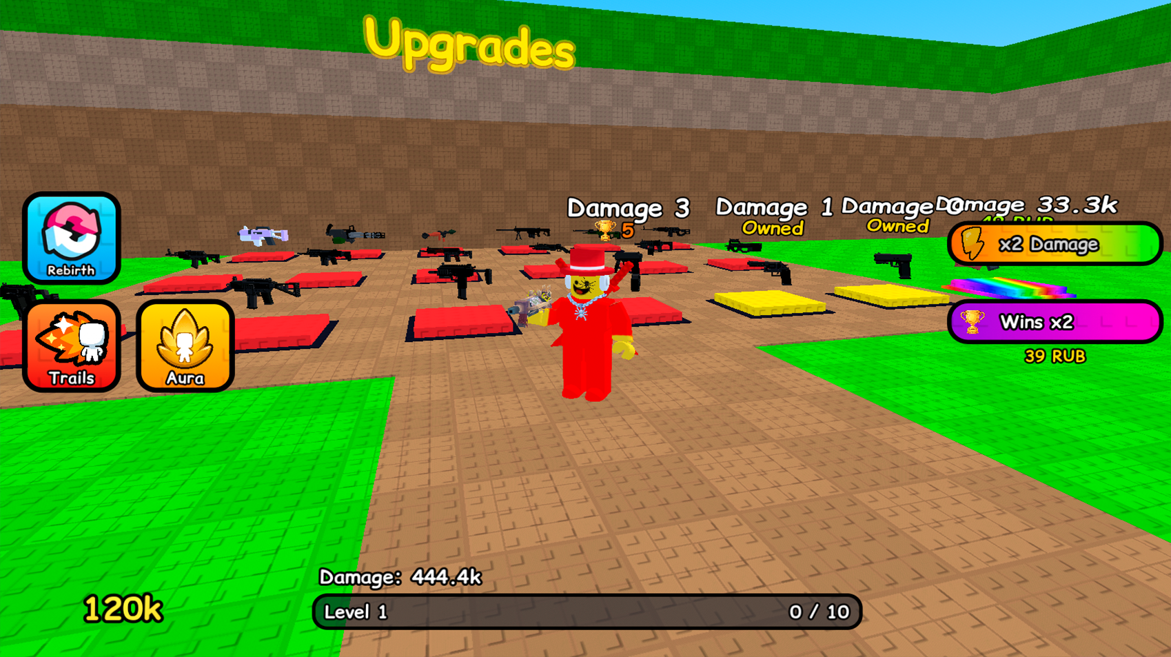 Obby: +1 Weapon Evolution Break Walls screenshot 4