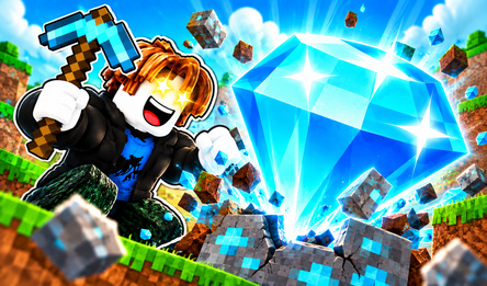 Mine with a Pickaxe 3D Tycoon Obby Online