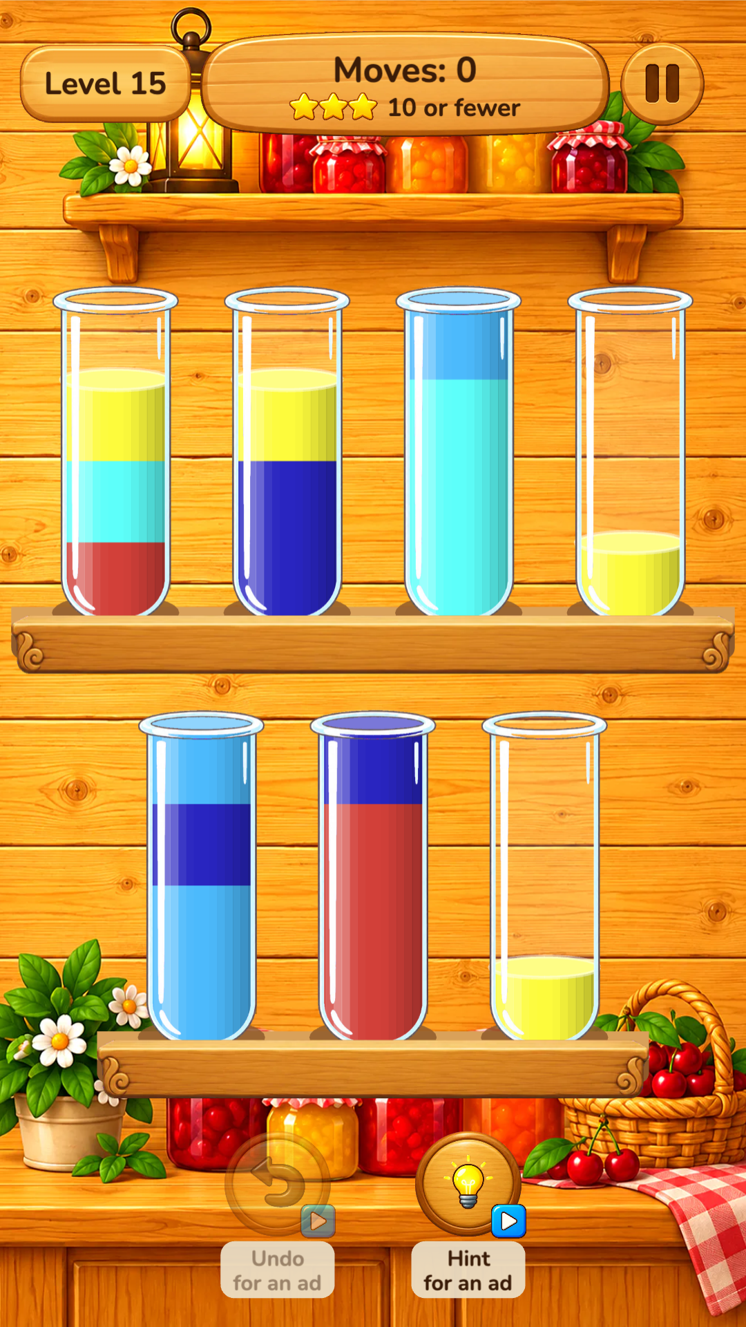 Water Sort: Tubes & High Scores screenshot 6
