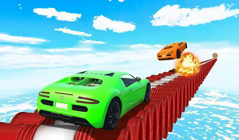 The Battle of very Fast Cars game cover