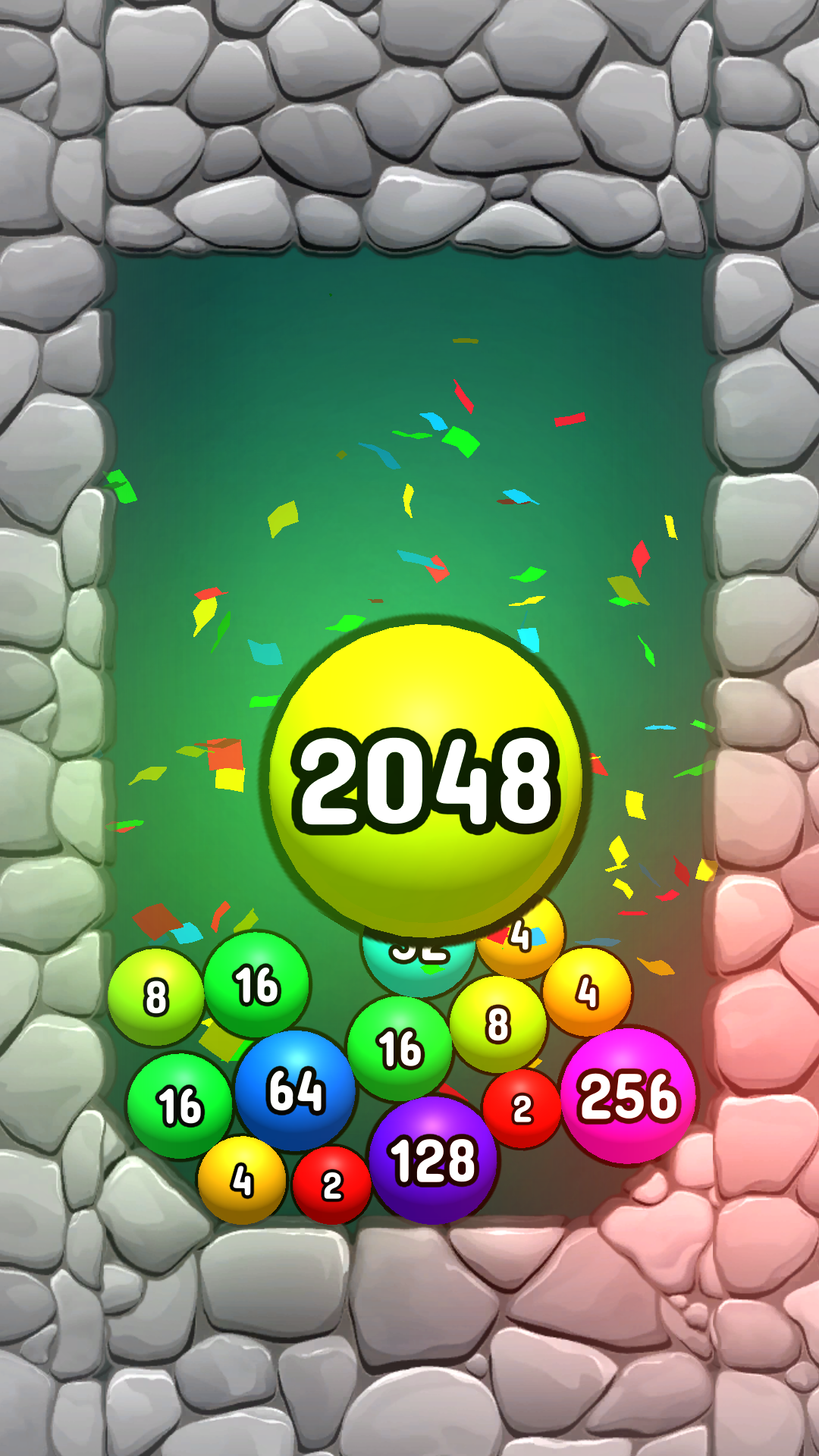 2048 3D Balls screenshot 3