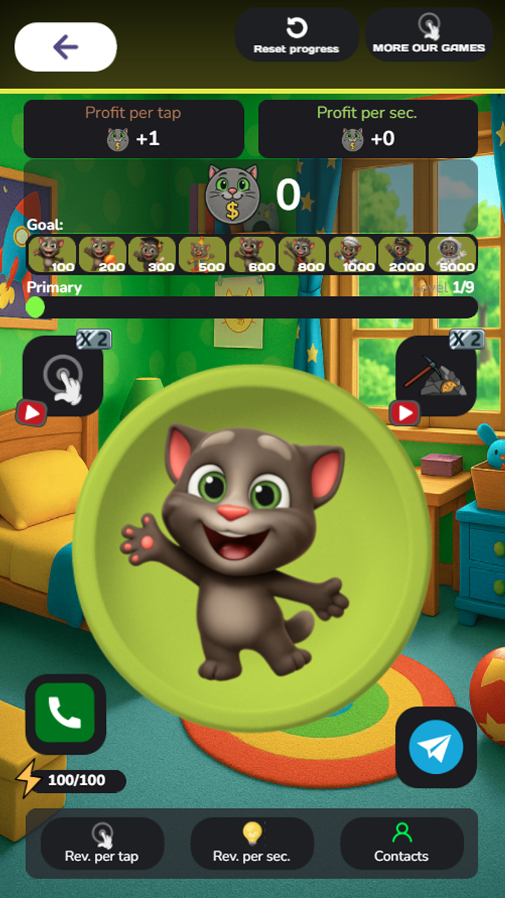 Talking Tom Cat Calls: Chat Prank, Video Call screenshot 12