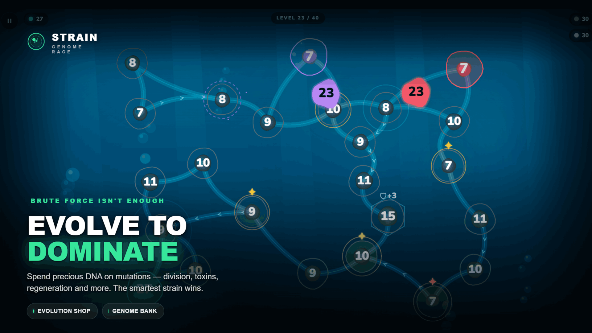 Strain: Genome race screenshot