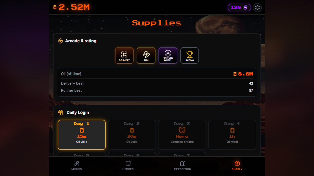 Mars Cat Miner — screenshot 4