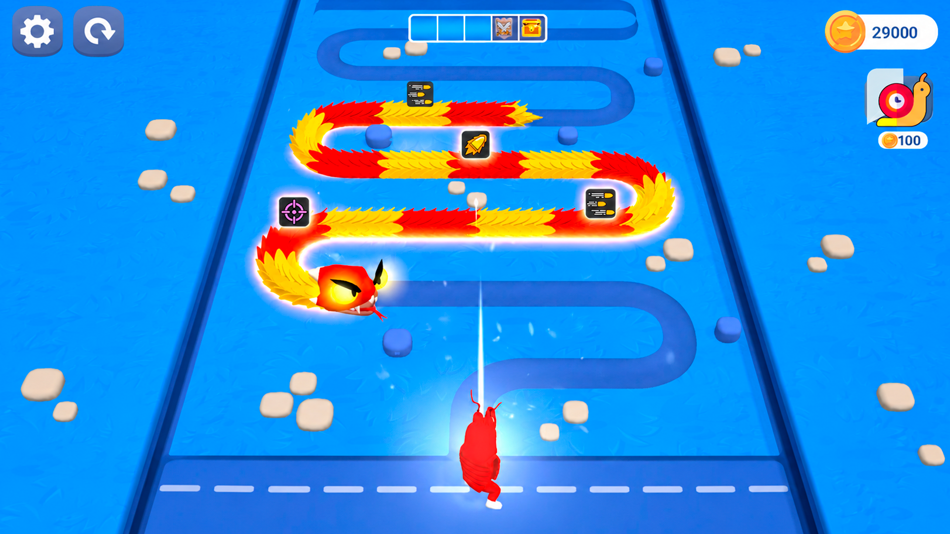 Атака Змеи Стрелялка — screenshot 1