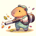 Capybara - Gardener!