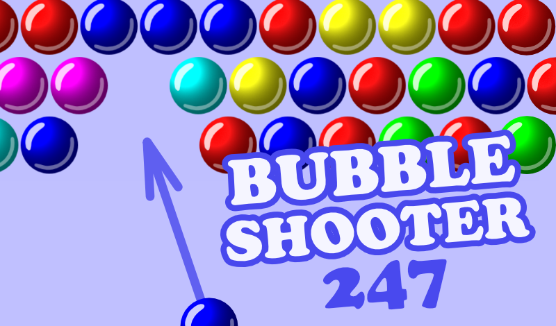 Bubble Shooter 247 game cover