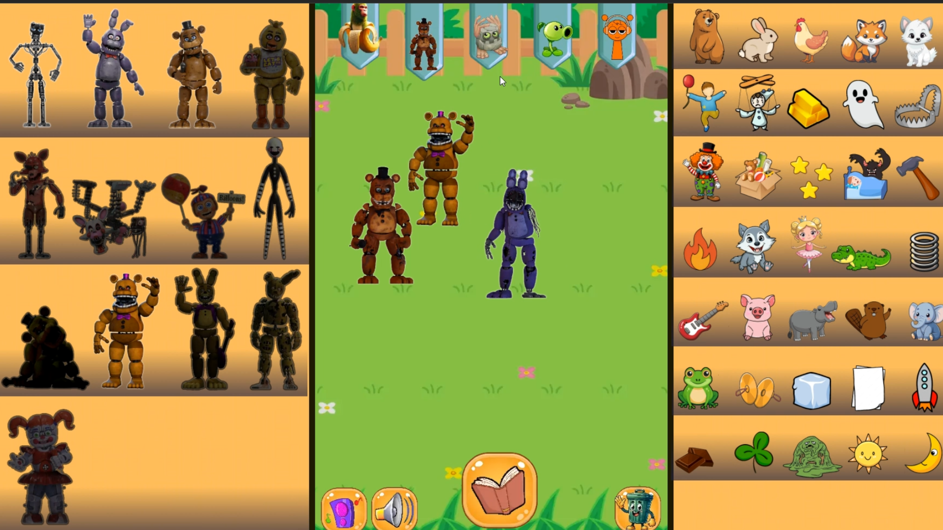 Alchemy Sprunkies, Brainrots, Fnaf, PvZ, Monsters screenshot