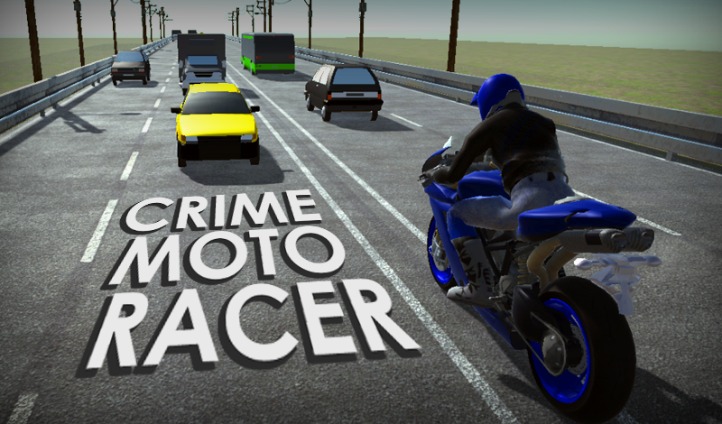Crime Moto Racer game cover