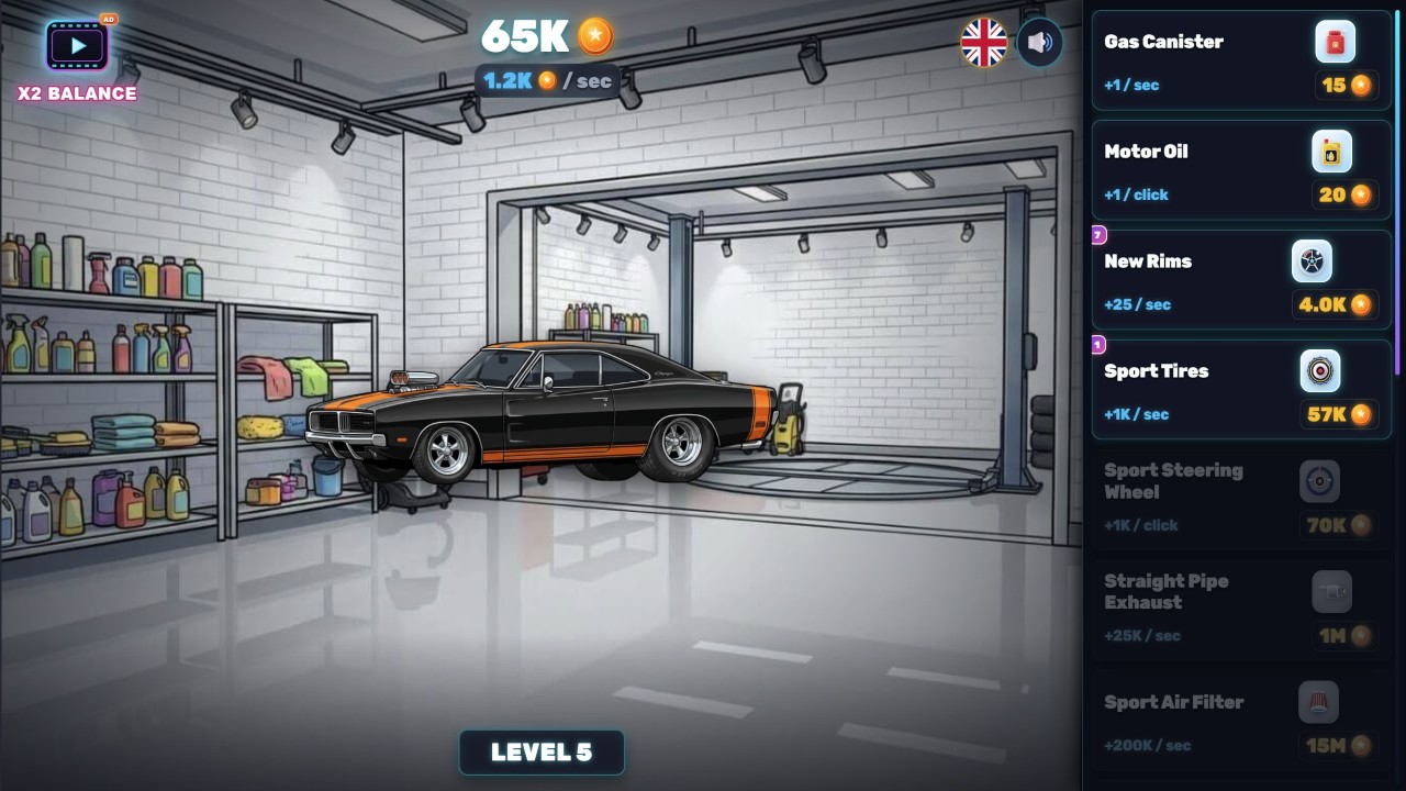 Clicker: Upgrade Car screenshot 5