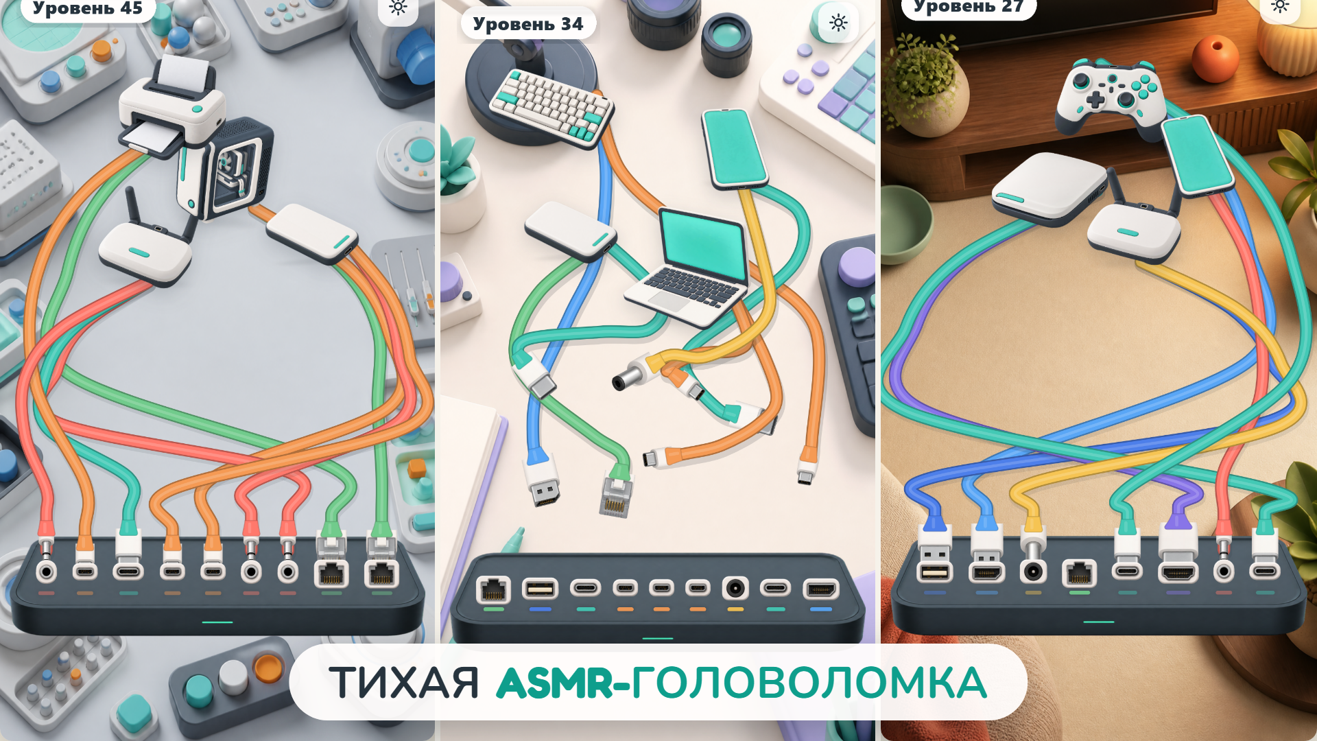 Распутай кабели! ASMR — screenshot 5