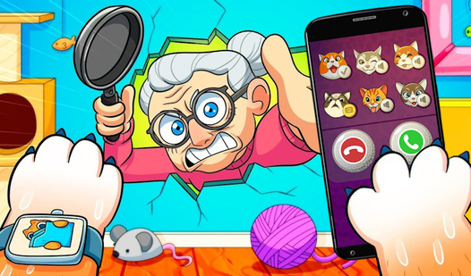 Check the Phone, Cat, and Grandma!  loading=