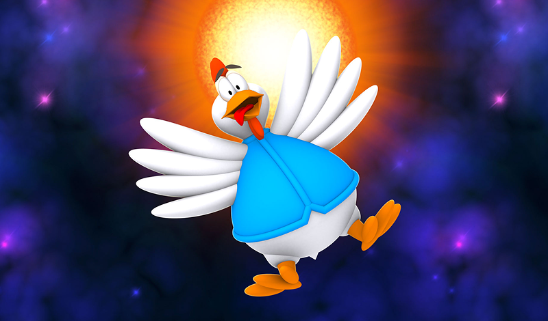 Chicken Invaders game cover