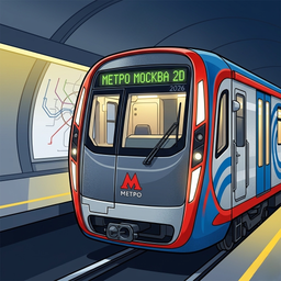 Симулятор Московского метро 2D