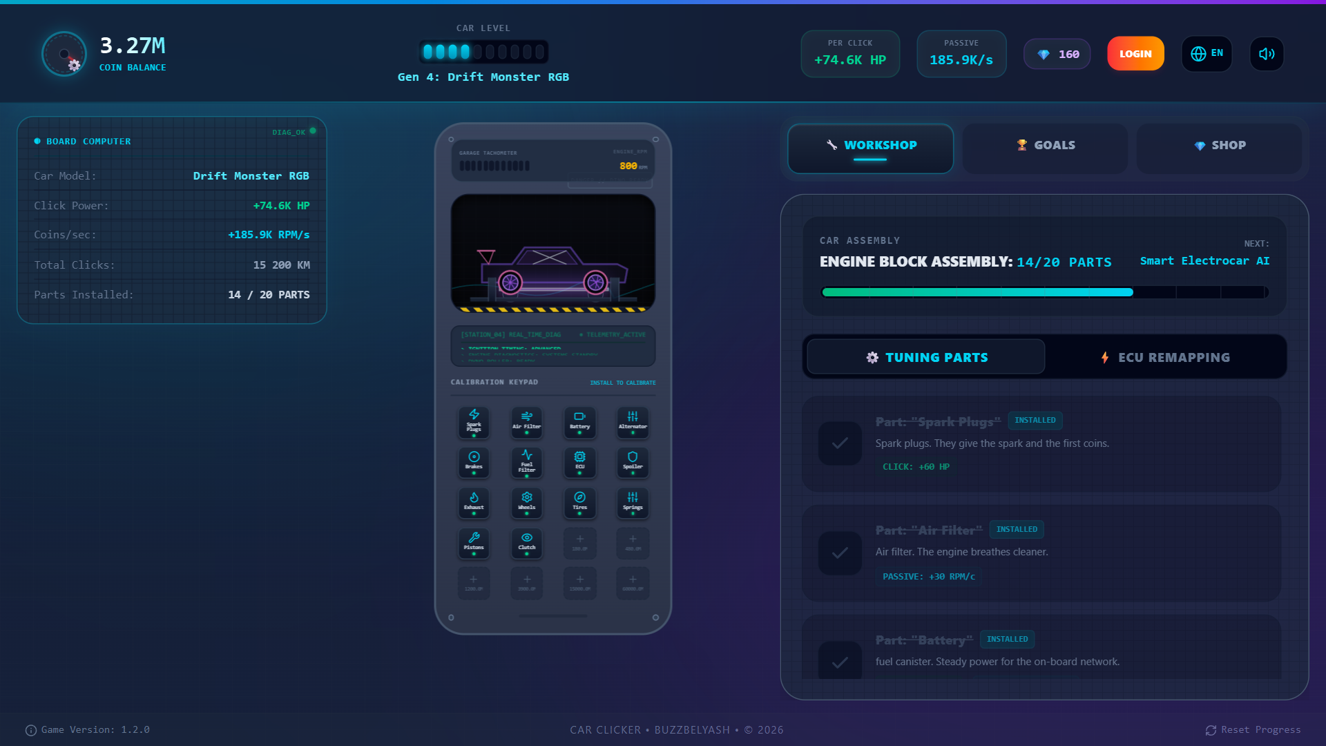 Car clicker — screenshot 2