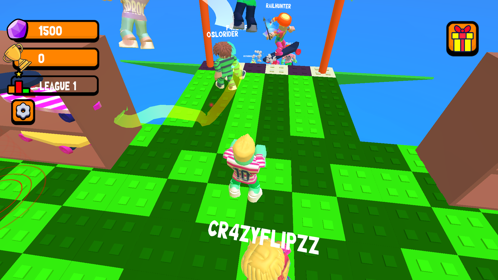 Mega Skate Speedrun Obby! — screenshot 2