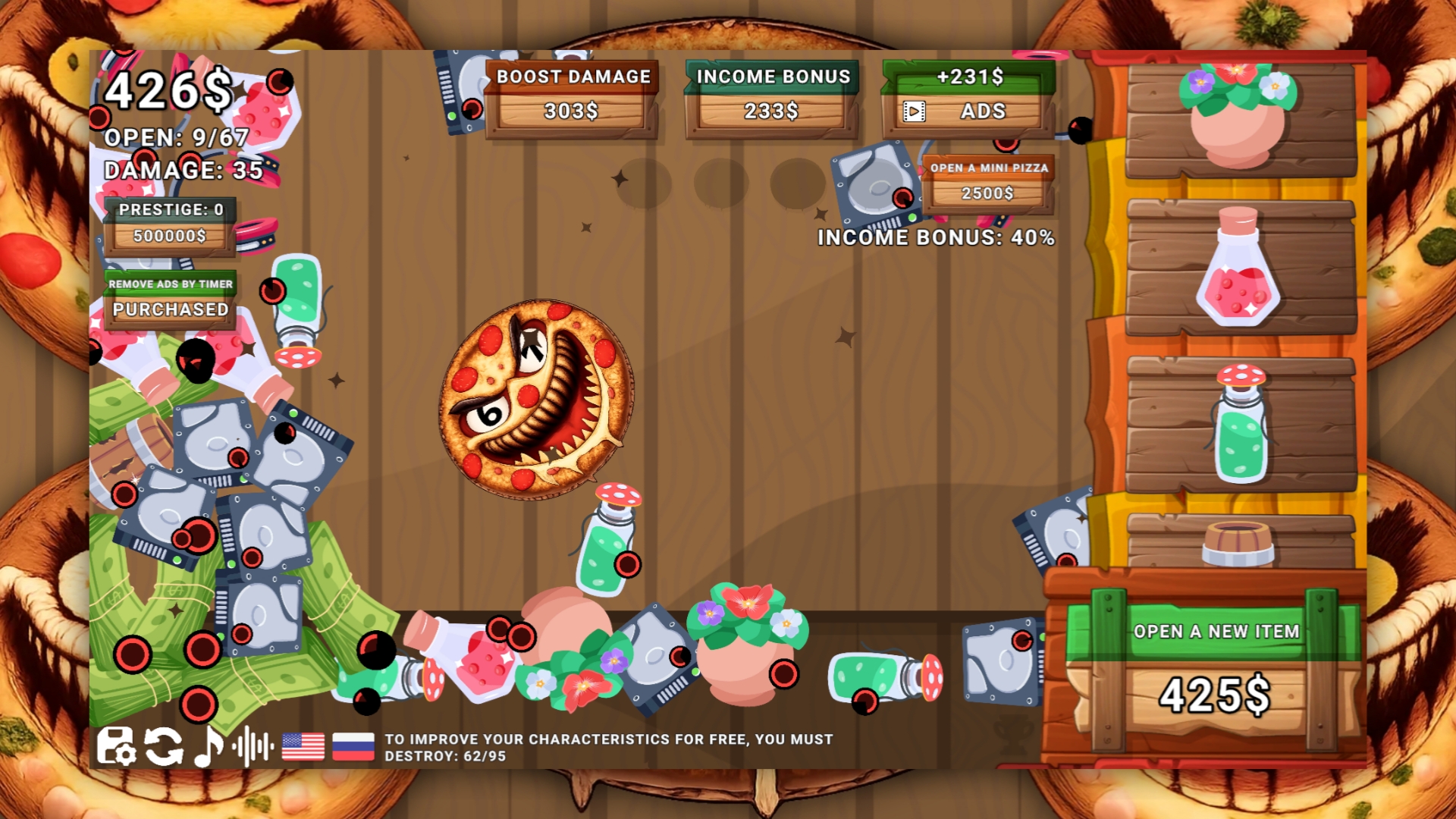 Pizzanini: Against everyone! — screenshot 4