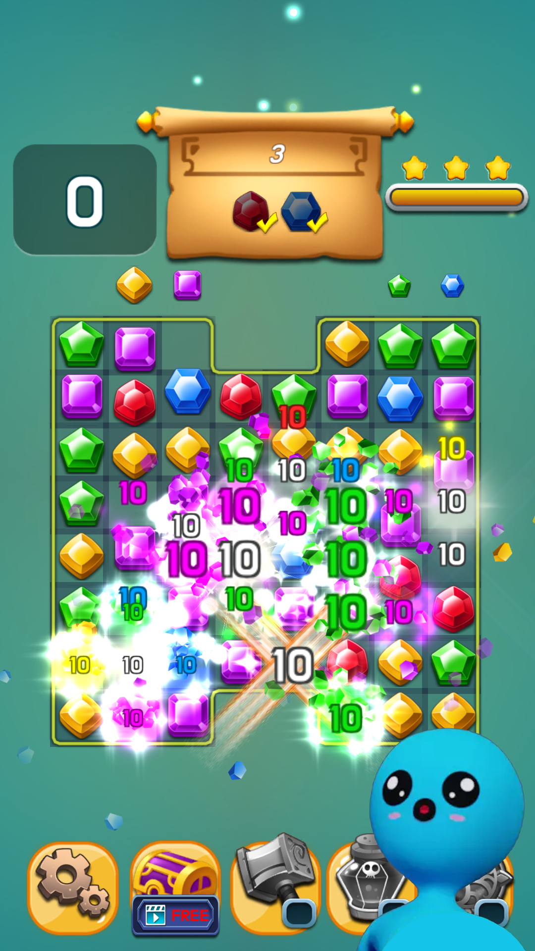 Stick Jewel: Match 3 Master screenshot 4