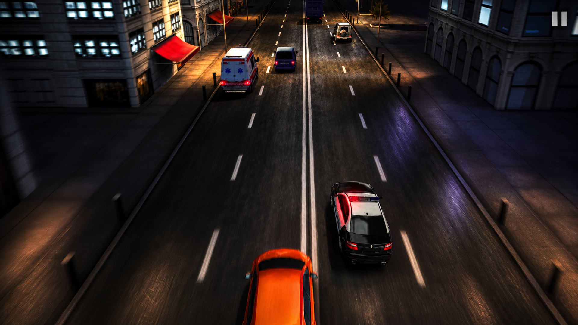 Overtaking on the highway at speed — screenshot 3