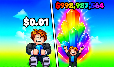 Grow Crystals! Obby Farm Tycoon Magnate +1 RNG