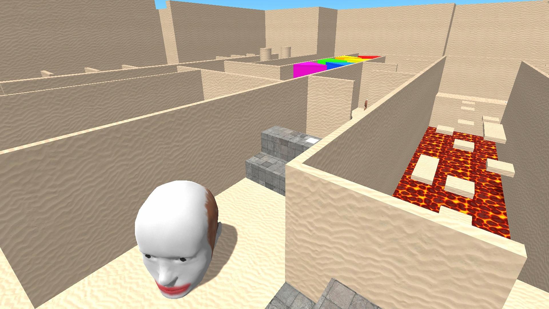 Running Felipe Head screenshot