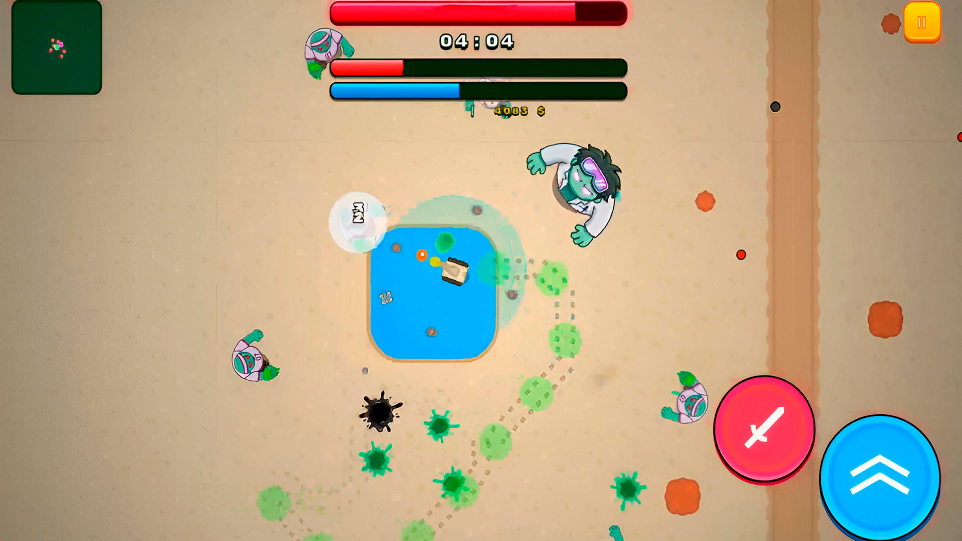 Танки-выживание: Толпы зомби — screenshot 7