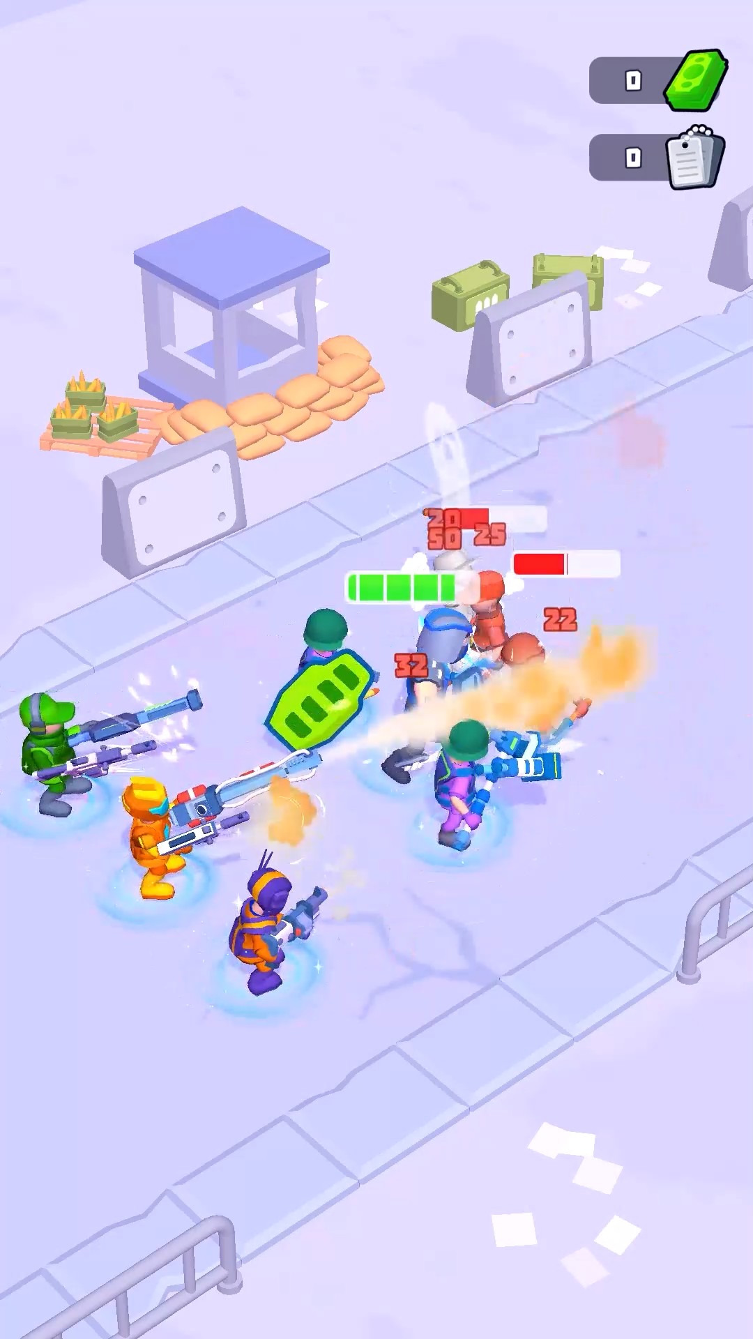 Squad Assembler: Red vs Blue screenshot 14