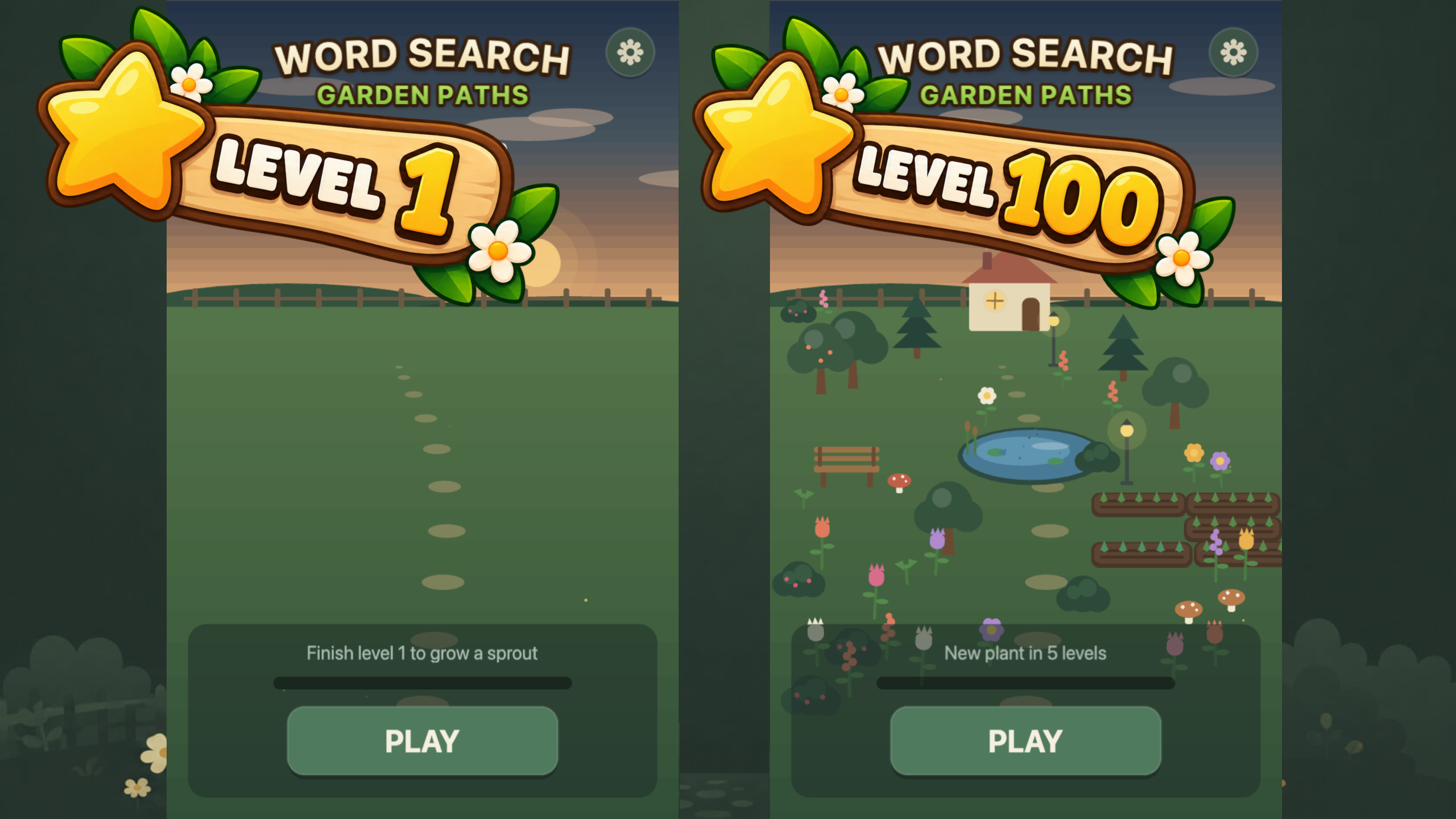 Word Search: Garden Paths screenshot 2