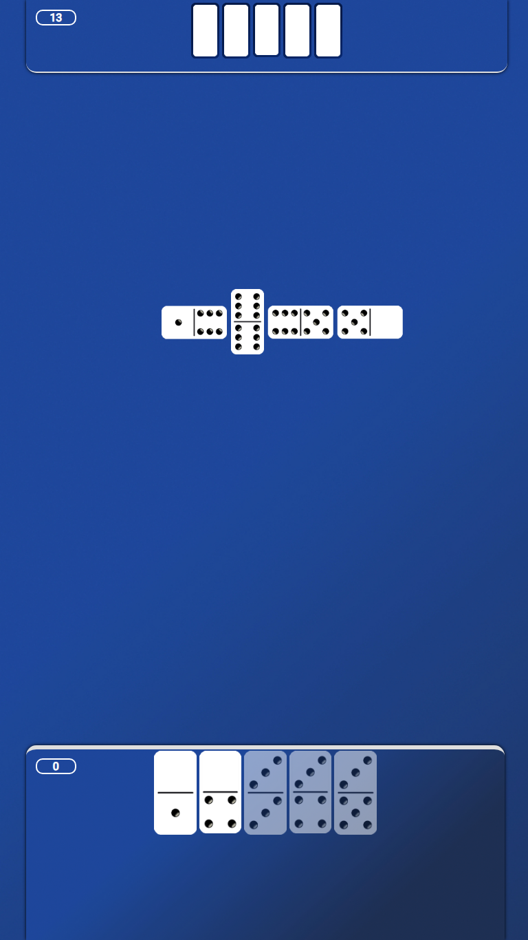 Dominoes vs computer screenshot 4