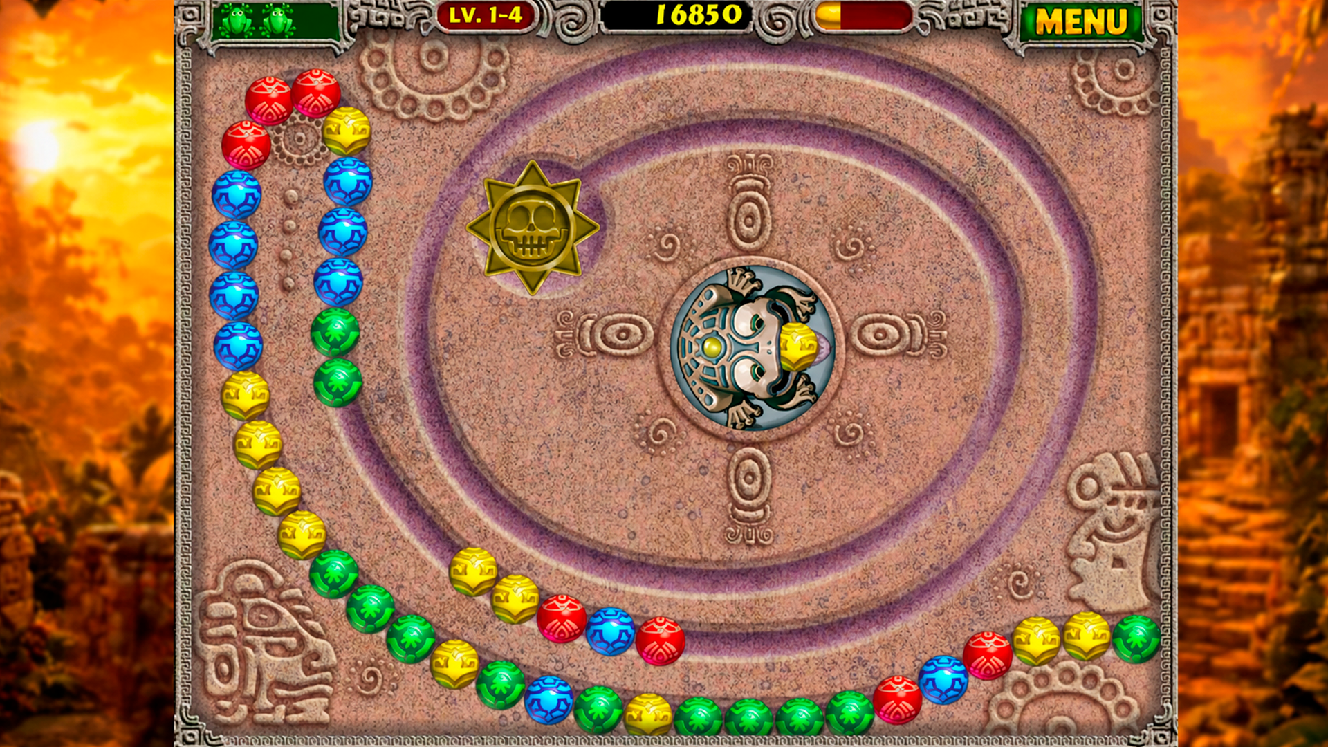 Zuma Deluxe Original — screenshot 9