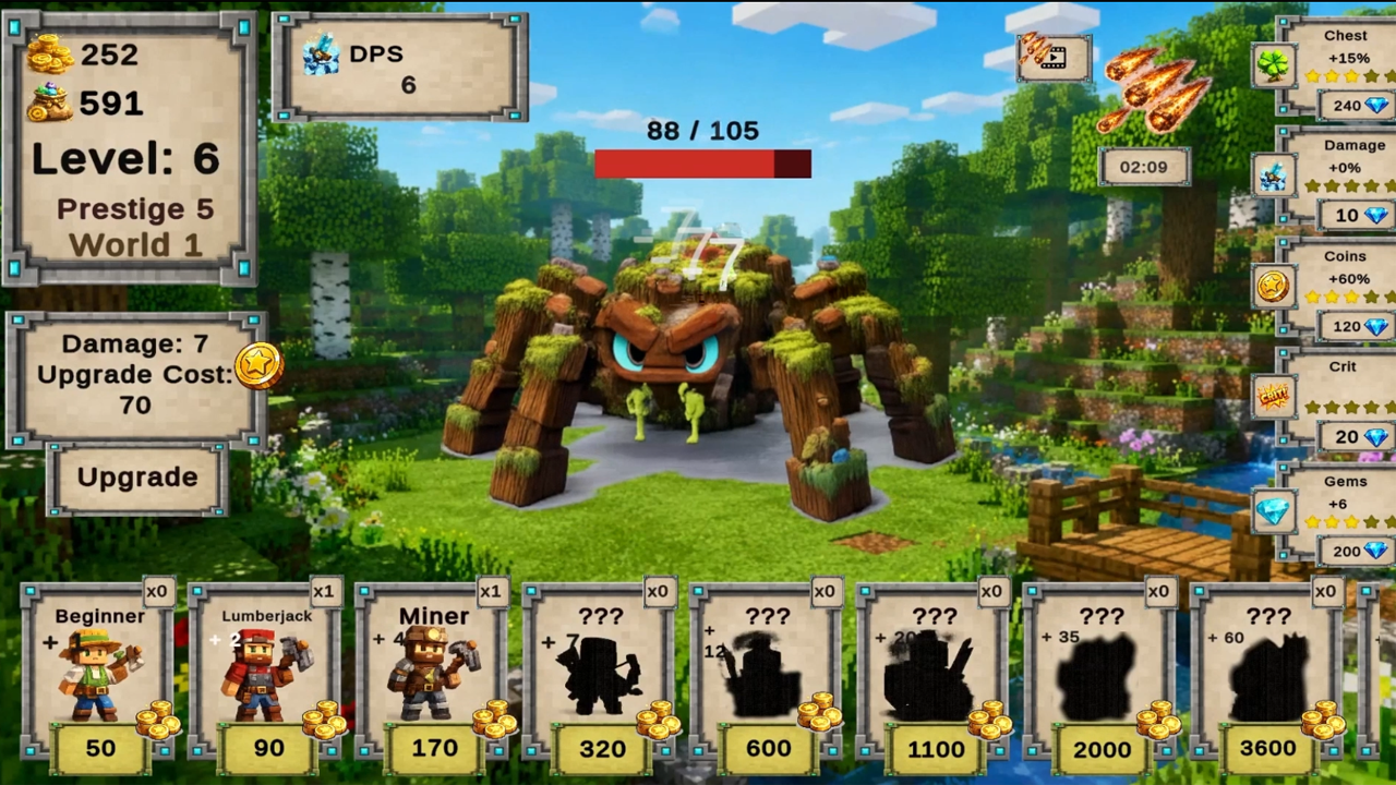 Mine Clicker: World of Adventures — screenshot 5