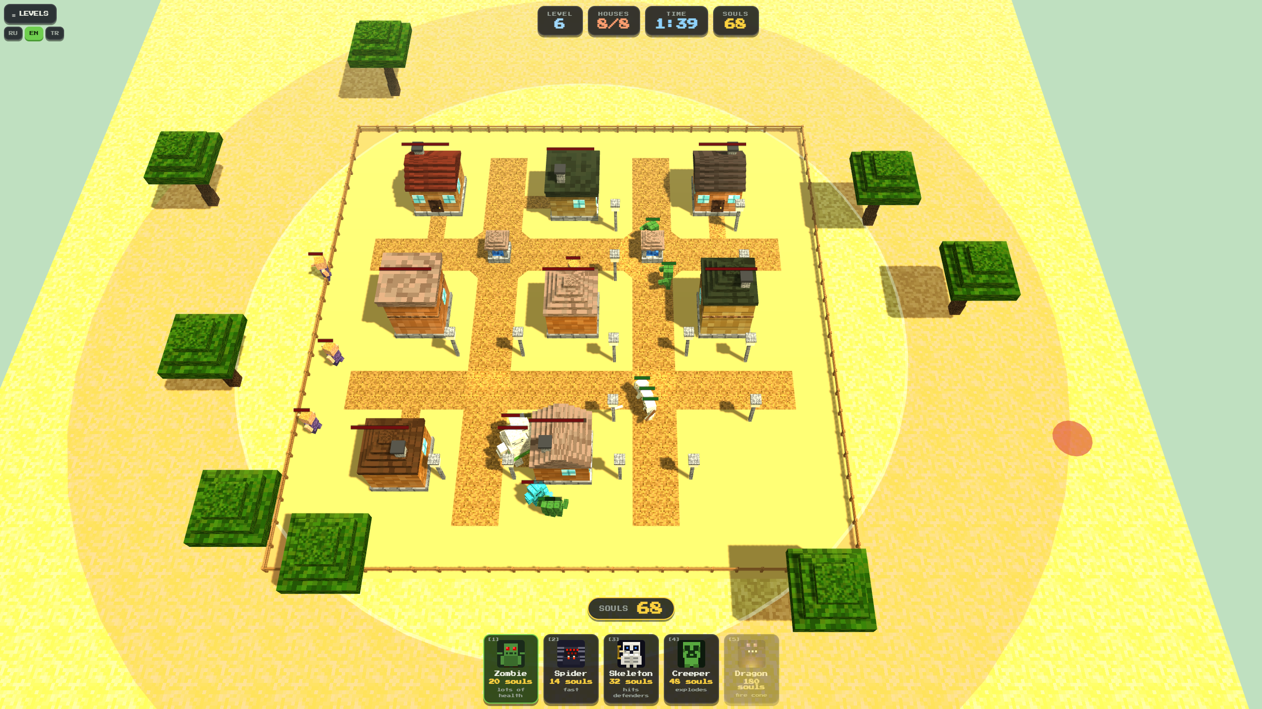 Destroy the Village — screenshot 2
