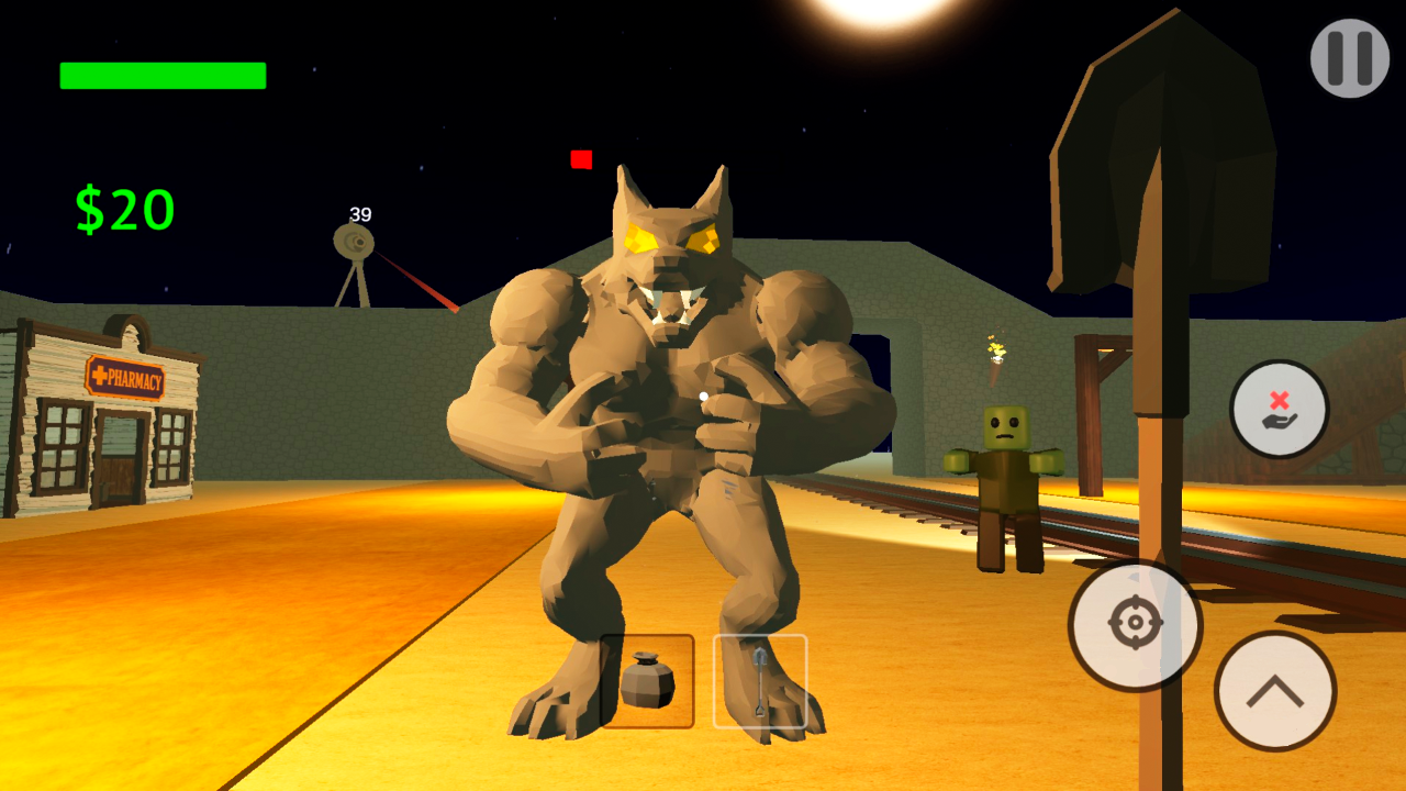 Obby vs. Zombies: Dead Rails screenshot