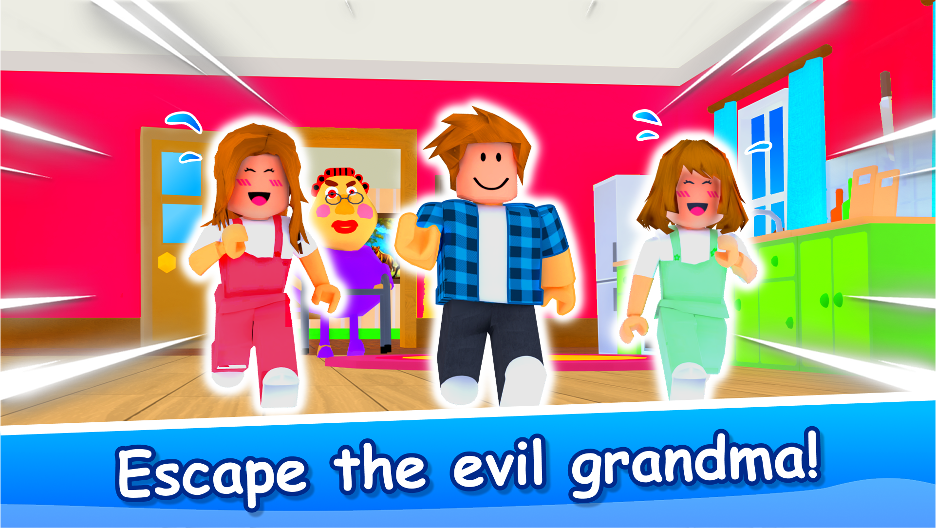Escape Evil Granny Obby! screenshot