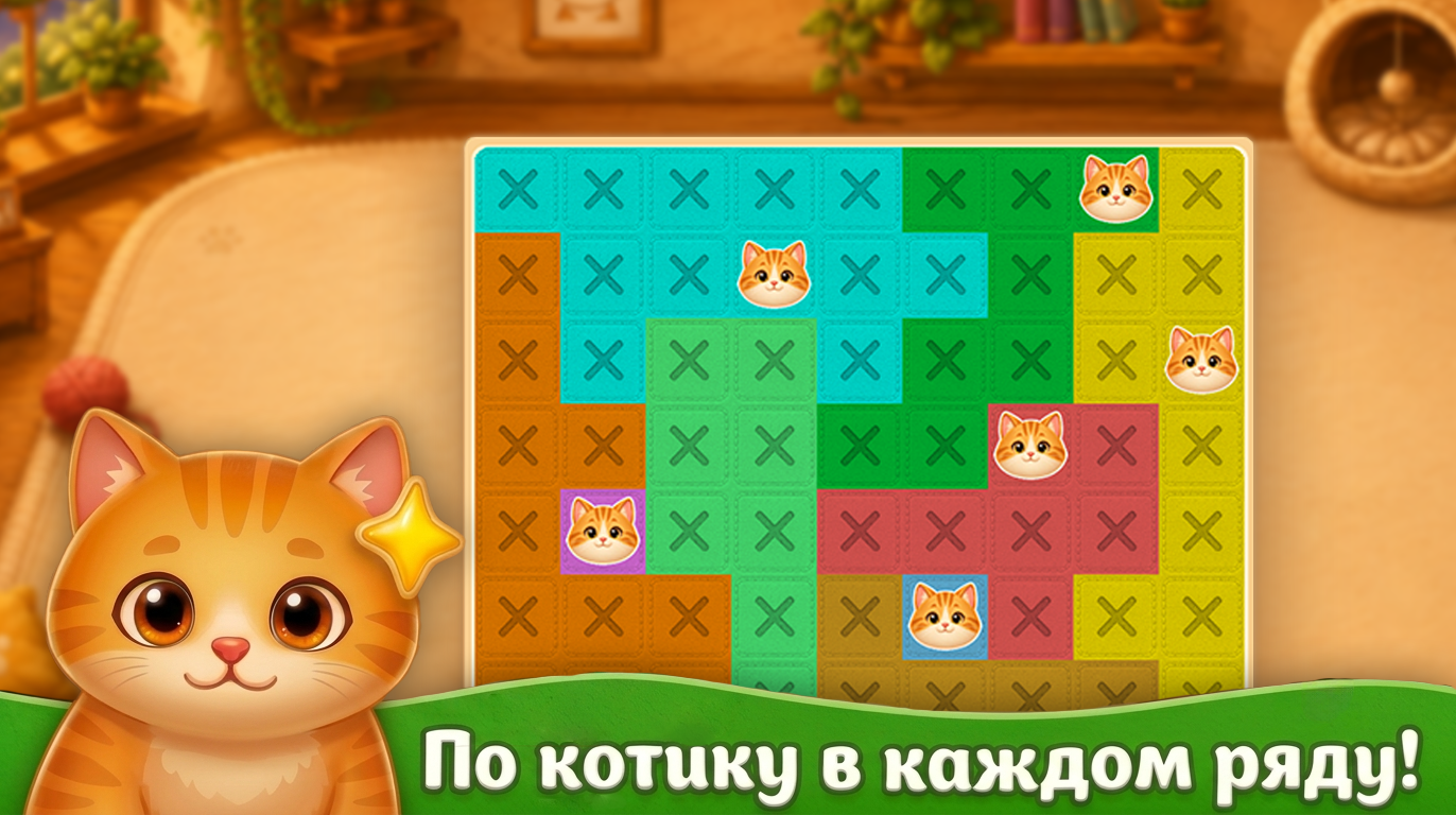 Котоломка: Судоку с котиками — screenshot 3