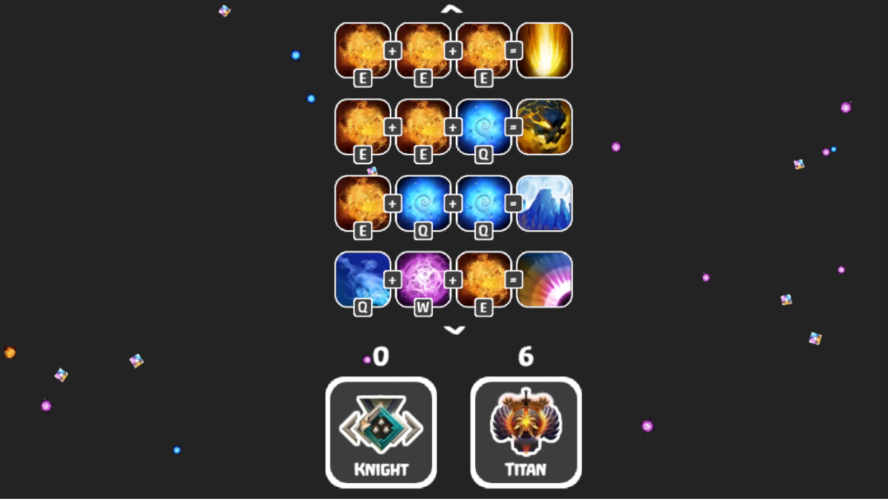 Invoker spells training screenshot