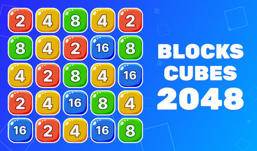 Blocks Cubes 2048