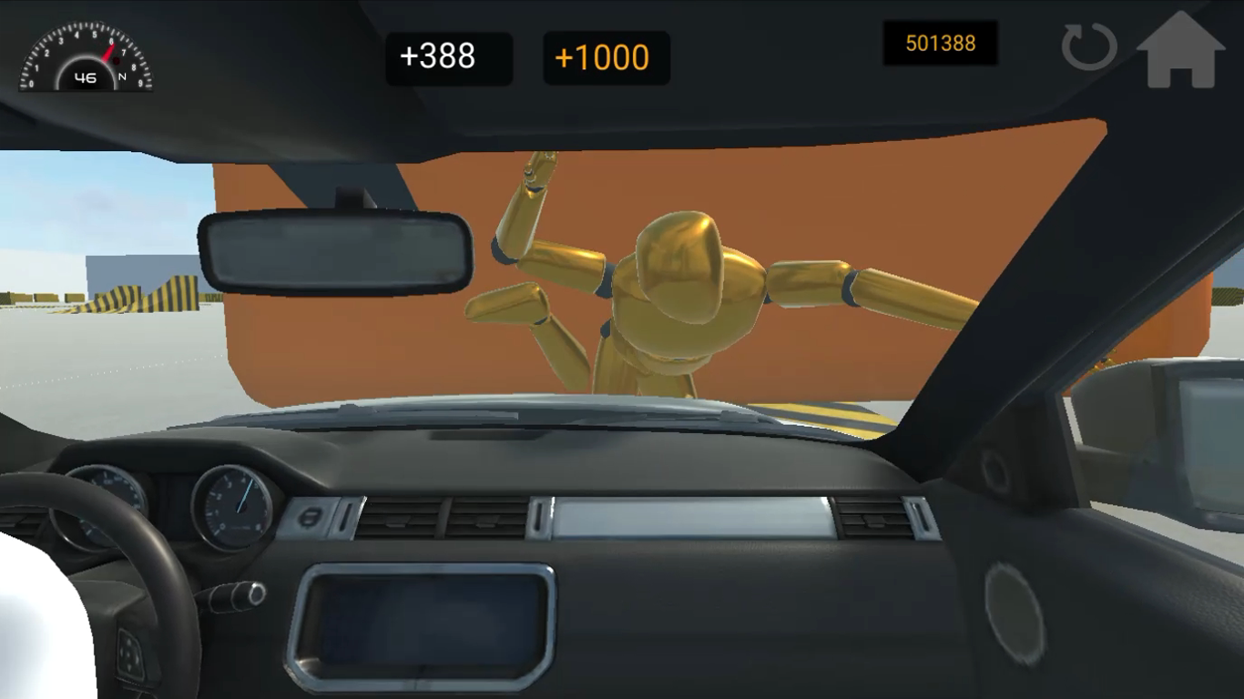Crash tests of cars with airbags screenshot