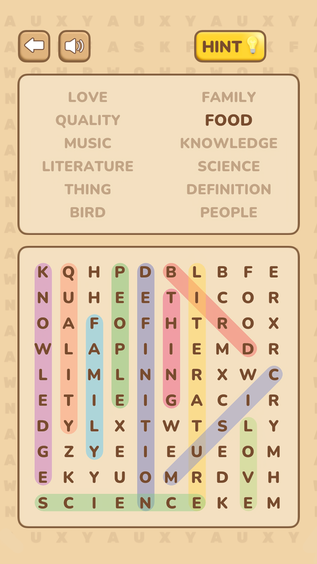 Word search screenshot 6