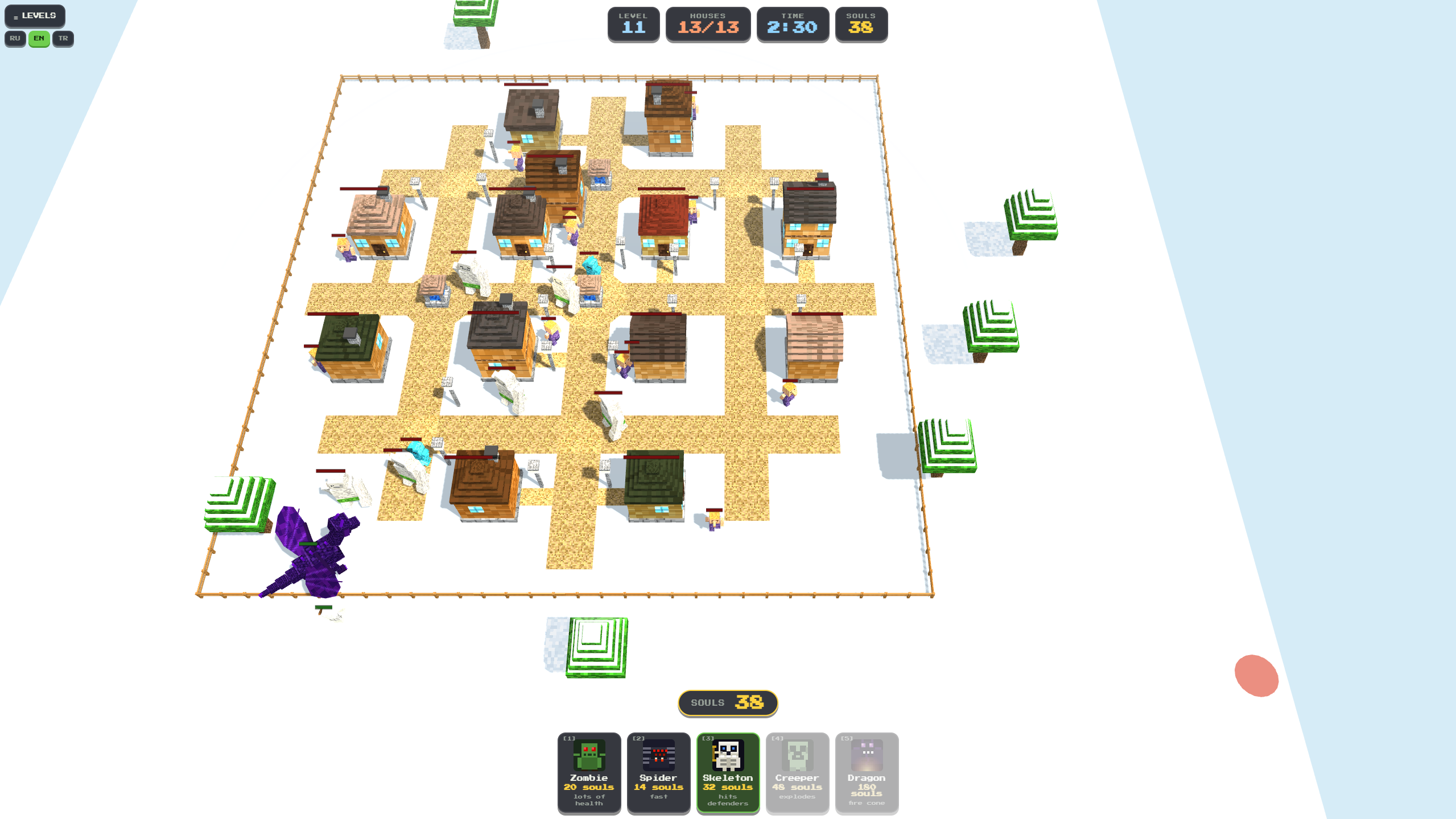 Destroy the Village — screenshot 1
