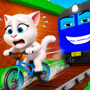 Cat Run Train!